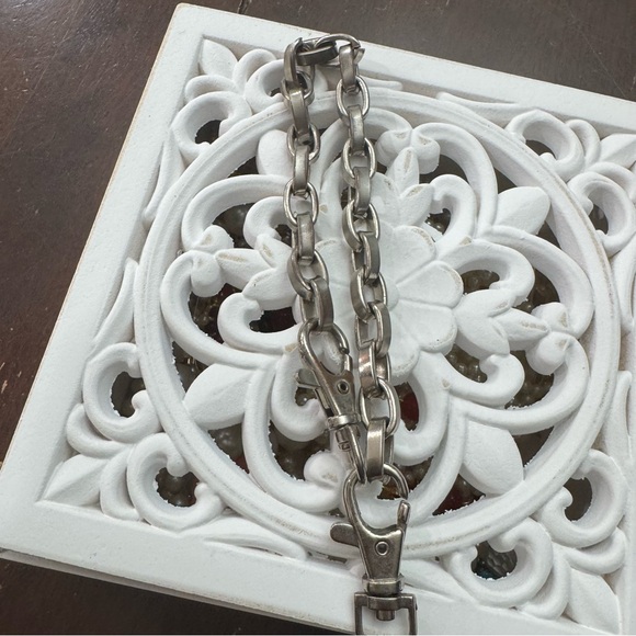 MAC Cosmetics Lipstick Shadow Blush Dangly Metal Key Chain MAC Lover - Picture 5 of 8